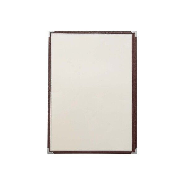 クイックメニューブック B4サイズ QM-300 6ページ 32587 7042050 ブラウン 63-7213-86 1点