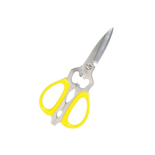 シルキー 料理バサミ NKS-215DT 700040 イエロー 63-7121-64 1点