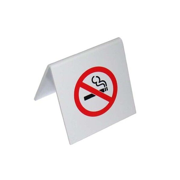 えいむ A型禁煙席 NO SMOKING SI-5 6839100 ホワイト 65×65 61-6849-68 1点