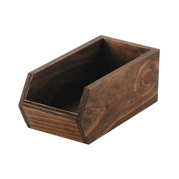 EBM 木製オーガナイザーボックス エボニー塗装 6773200 63-7155-25 1点