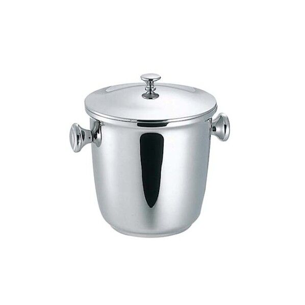 SW 18-8 二重アイスペール 6L(蓋付) 6753400 61-6802-99 1点