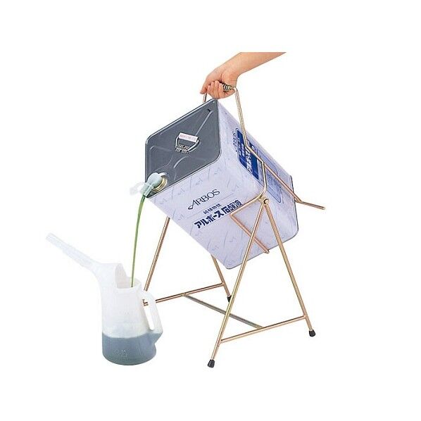 一斗缶スタンド らくする スチール 5622600 61-6707-62 1点