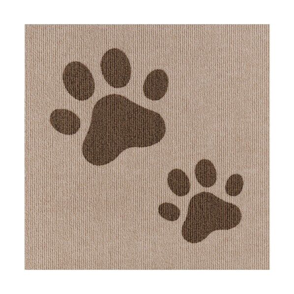 吸着おあそびマット 肉球45×45cm KX-97 2枚...