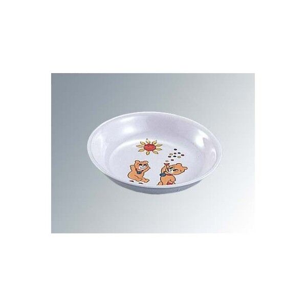 メラミン お子様食器 コロちゃん 大皿 KF-26 5448900 61-6837-89 1点