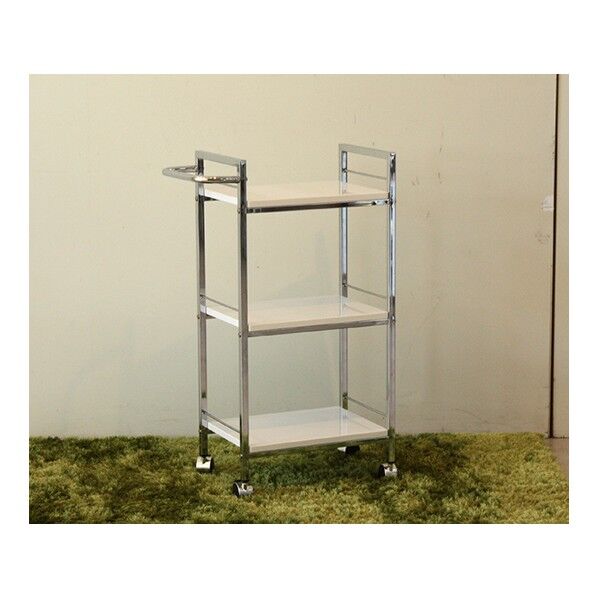 ファイン 38スリムワゴン 54075210 ホワイト 62-8155-53 1点