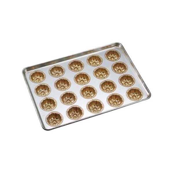 シリコン加工 プティング型 天板(20ケ取) 5396500 61-7930-73 1点