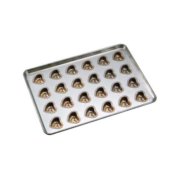 シリコン加工 ハート型 天板(24ケ取) 5396200 61-7930-72 1点