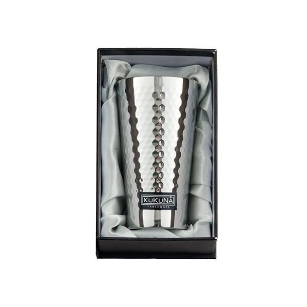 ステンレスタンブラー 350mL(ミラー、槌目仕上げ) 6157-011 63-1927-93 1点