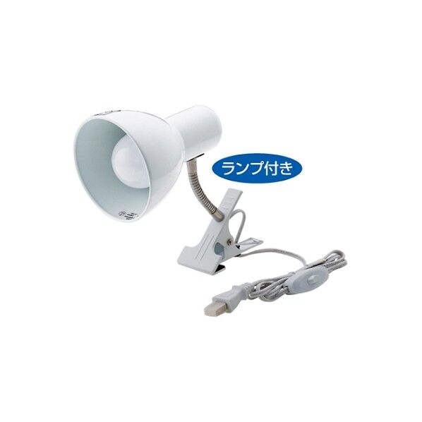 クリップ式LEDライト 61-554-92-2 電球色 61-7340-42 1点
