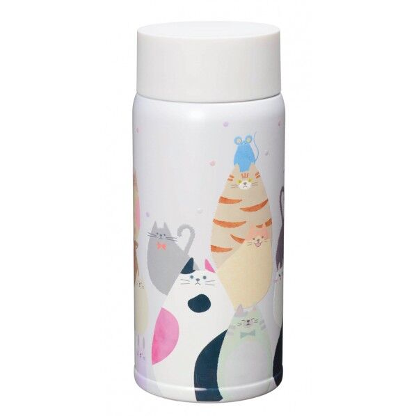 カクセー 真空二重ボトル 360ml CAT TP-01 1個