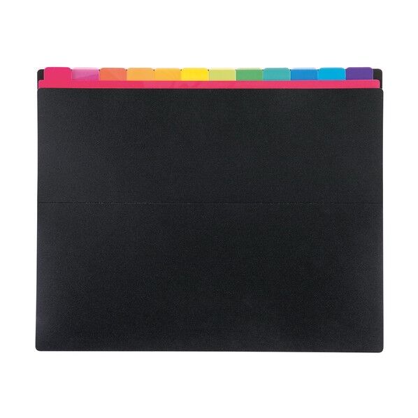 セキセイ インデックスホルダー ブラック AD-2012-60 0...