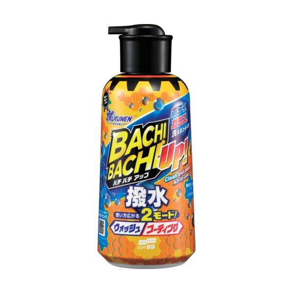 SOFT99 自動車用シャンプー&撥水コーティング剤 ALAUNEN バチバチアップ ウォッシュ&コート 02904 1本