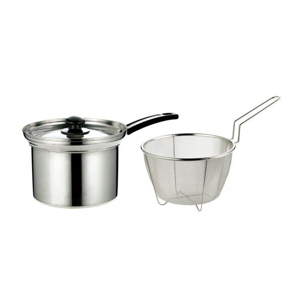 しきさい ザル 片手鍋 18cm