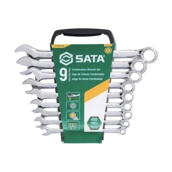 SATA コンビネーションレンチセット（9点） ST09020SJ 1S