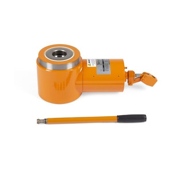  コンパクトジャッキ ストローク55mm 最大能力43t 中空ピストン 4355H 1台...