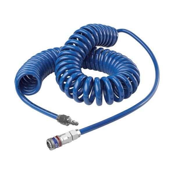 セインジャパン スパイラルホースキット eSafeカップリング付 5×8 8M 青 19-958-9116 0...