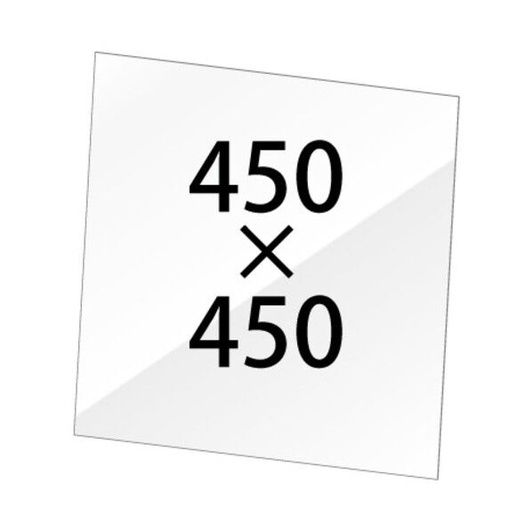 常磐精工 VASK用ホワイトボード3MM厚 450×450 VASKOPWB450X450 1点
