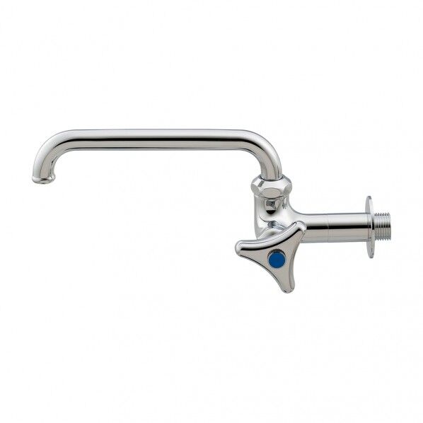 胴長横形自在水栓