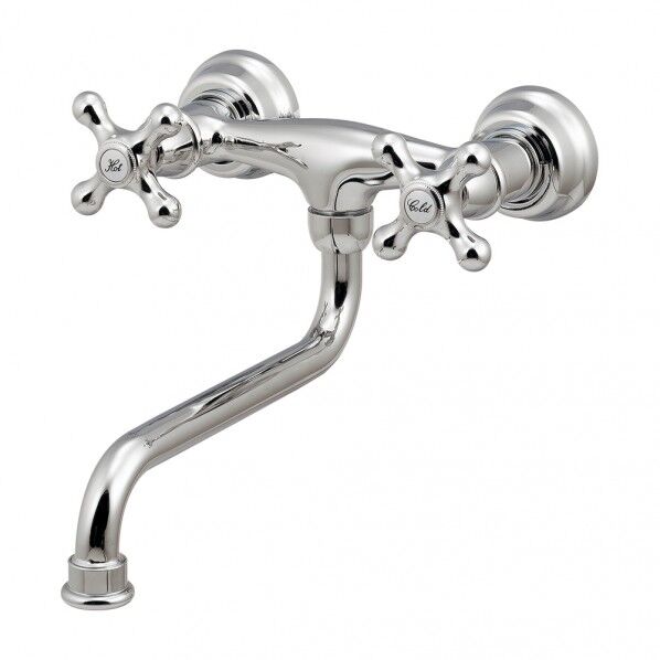 水栓金具 2ハンドル混合栓 ANTIRA(アンティラ) 128-114 1個...