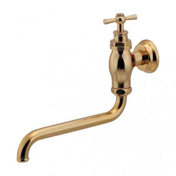 カラー単水栓(ゴールド系) 自在水栓