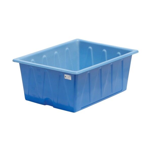 【車上渡し】KL型角型容器(発泡三重層)250L 青 1080×830×440mm KL-250 1個