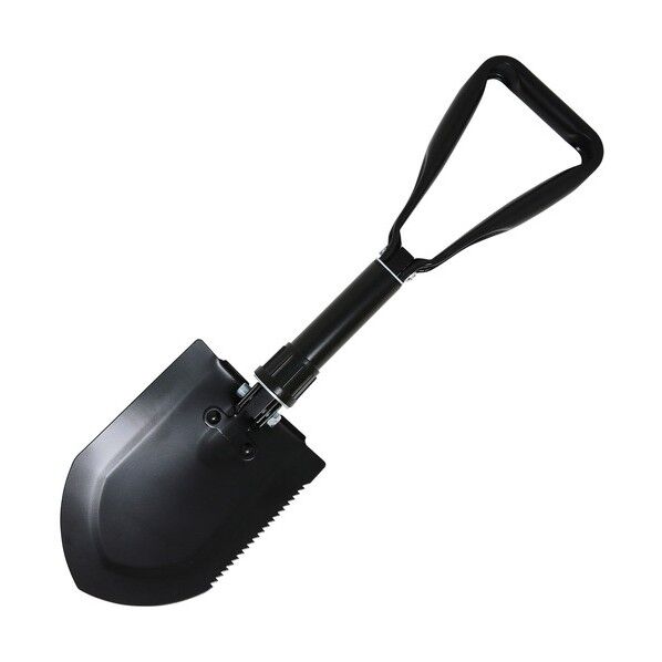 折りたたみスコップ 使用時:約575×145×53mm 折りたたみ時:約245×145×63mm MS-25A 1個