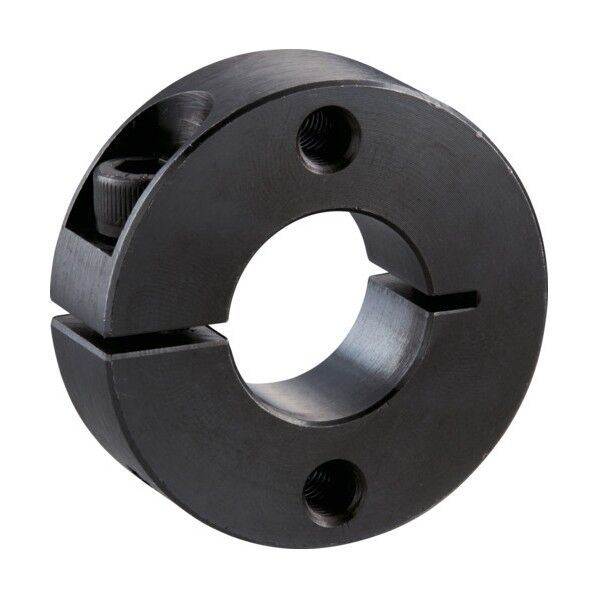 スタンダードスリットカラー２ネジ穴付黒染め 18 x 18 x 8 mm SCS0608CN2 1