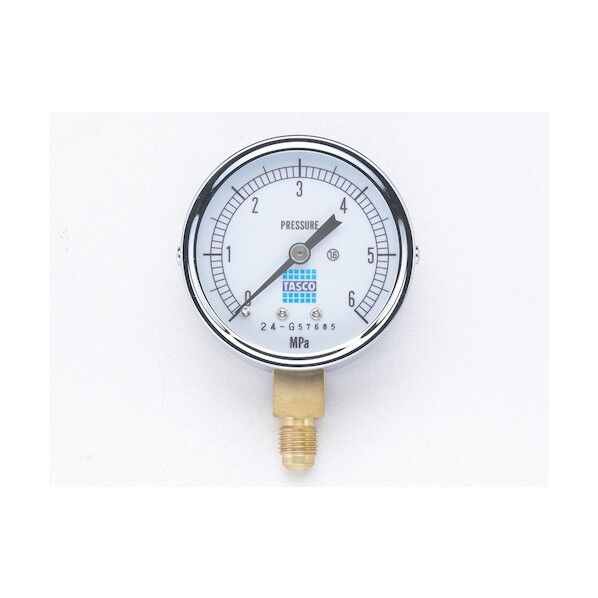 63φフレアタイプ圧力計(6.0MPa)