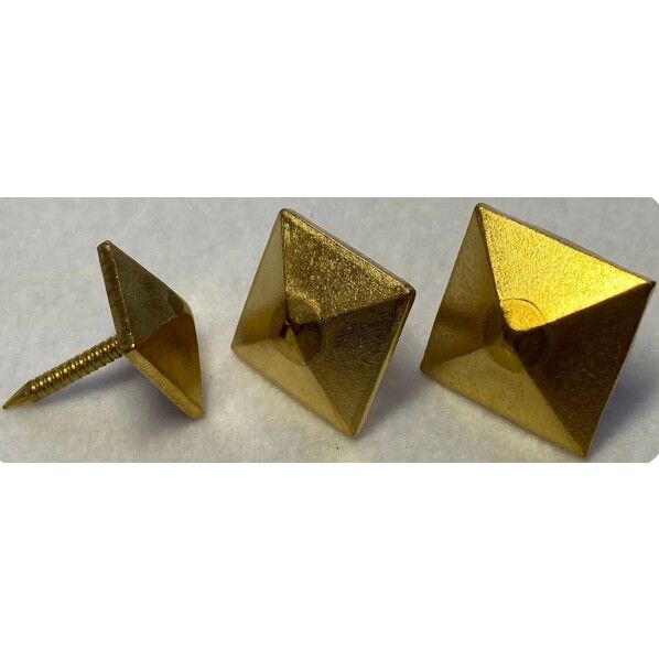 四方鋲 正真鍮 21mm角