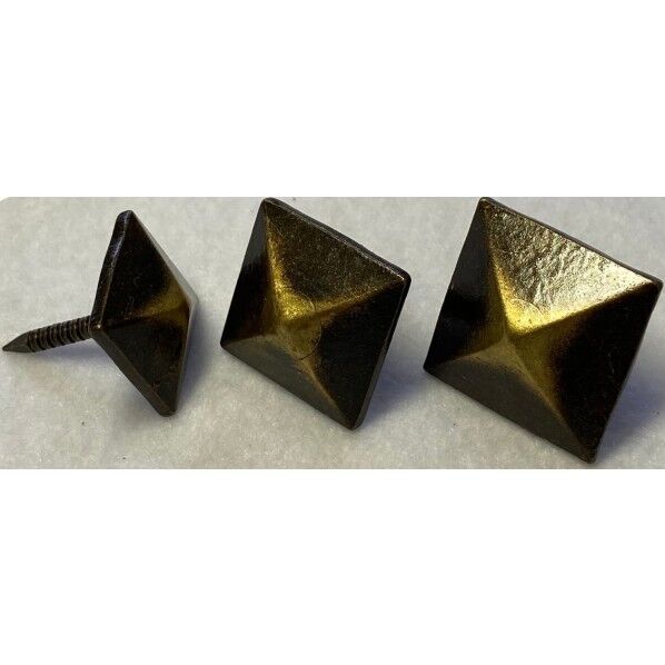 四方鋲 真鍮ヴィンテージ 16mm角