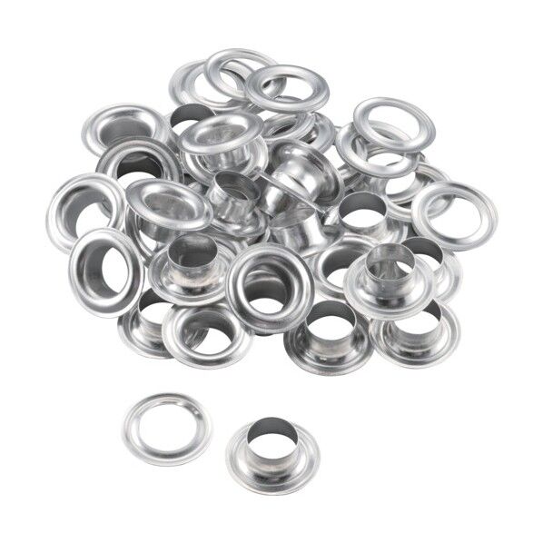 ファミリーツール 両面ハトメ玉 アルミ製 30組