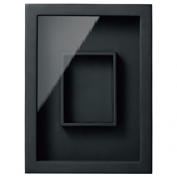 ボックスフレームダブル ブラック