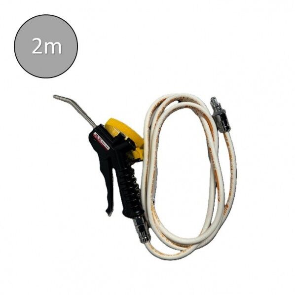 マッハ 高圧樹脂ダスター 2mショートホース付 2m オレンジ JD-2M 1本...