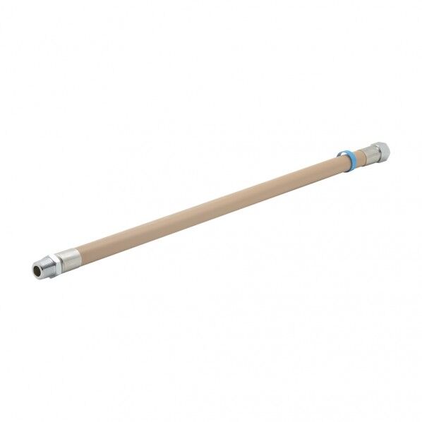 配管継手 強化ガスホースS型片側フリー(都市ガス用) 長さ600mm 440-21-1360 1個...