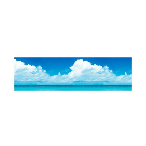 トレード 年間タイトルポップ ビニール幕 青空ト海のイメージ 450mm×50m巻 PC2-0342 6300053438 1巻...
