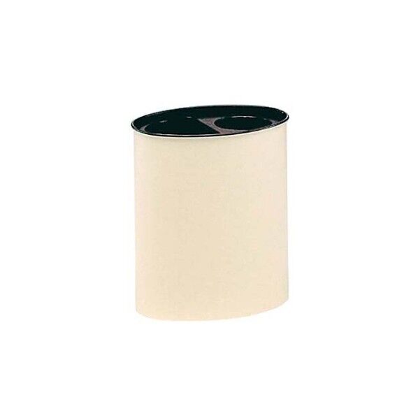 インテリアボックス 分別タイプ楕円 アイボリー EXL-51 766900 61-6851-05 1点