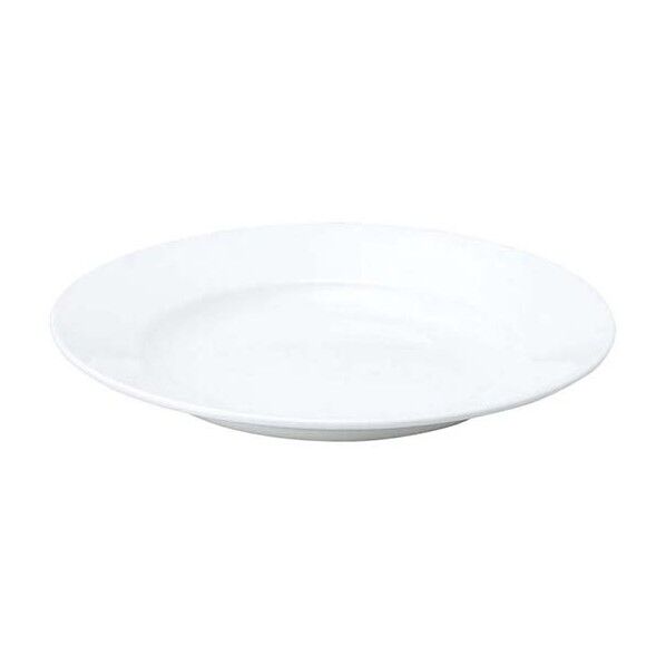 おぎそチャイナ スープ皿 28cm 3701 ホワイト 7628510 63-7193-91 1点