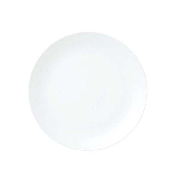 おぎそチャイナ ミート皿 3281 7628470 ホワイト 24cm 63-7193-87 1点