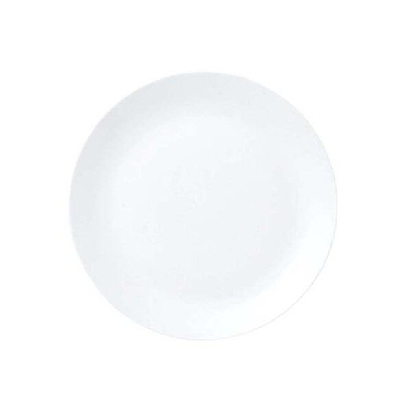 おぎそチャイナ ディナー皿 3279 7628450 ホワイト 28cm 63-7193-85 1点