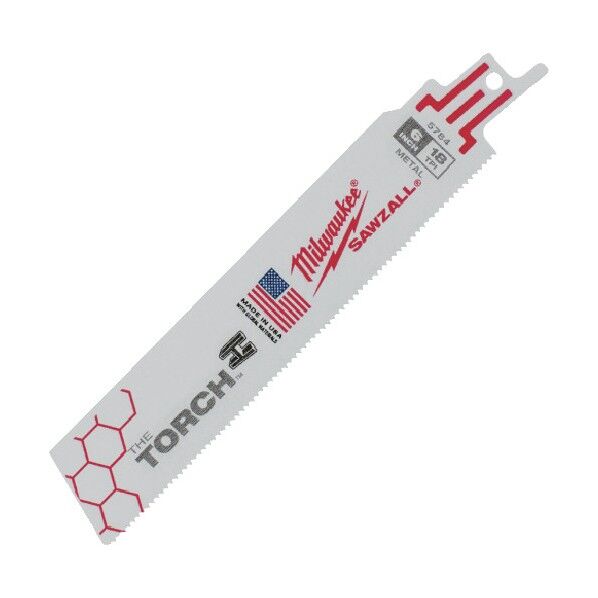 TORCH金工用レシプロソーブレード 18TPI 152mm(5本パック) 48-00-5784 1個