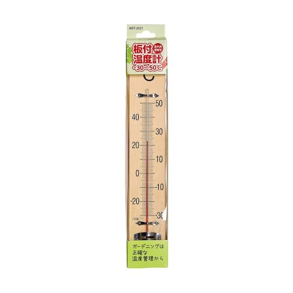 板付温度計-30~50℃ ABT-2621 1点...