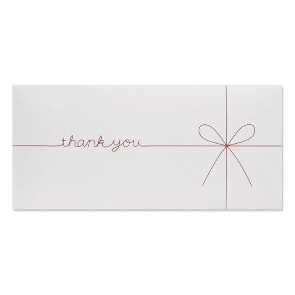 ギフト券袋 thank you W 185×85mm GF-TW 1P.