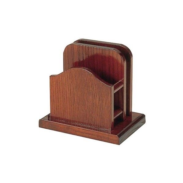 木製 山型 メニュー･ナフキン立(15191) 7578700 61-6829-12 1点