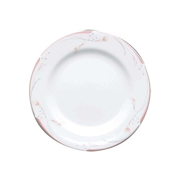 フラワーピンク 18cm プレート OFM01-208 7538580 63-7193-09 1点