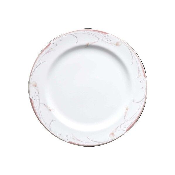 フラワーピンク 27cm プレート OFM01-201 7538550 63-7193-06 1点