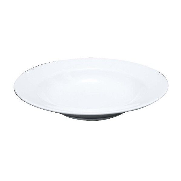 ファッションホワイト 23cm スーププレート FM900-222 7538360 63-7192-86 1点