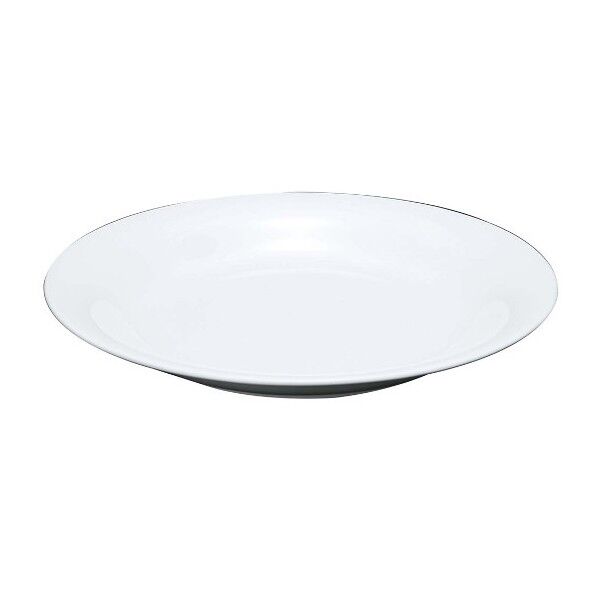 ファッションホワイト 24cm パスタプレート FM900-400 7538350 63-7192-85 1点