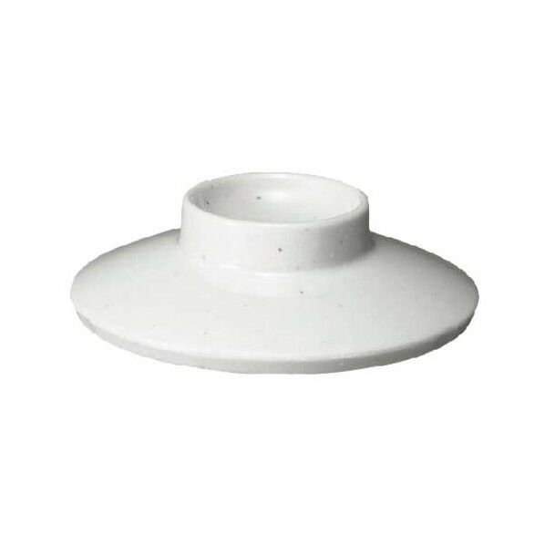 メラミン 粉引 飯碗(蓋)ED-203-KH 8111200 63-7198-96 1点