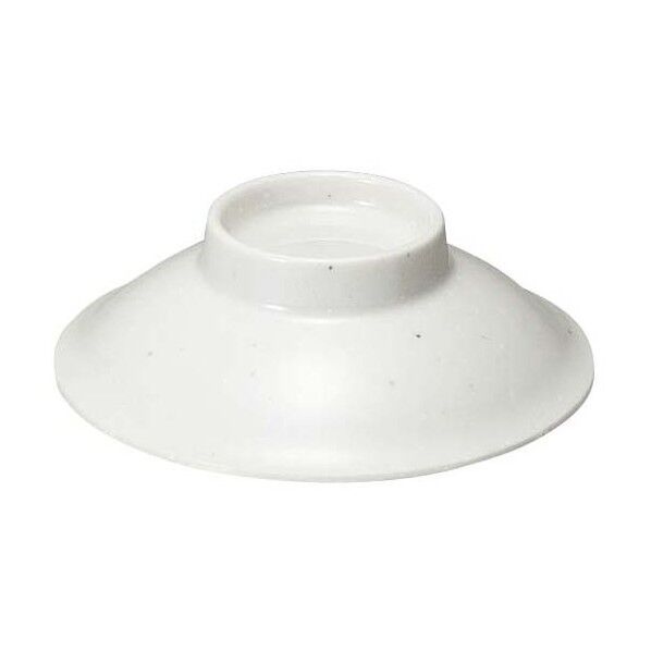 メラミン 粉引 飯碗(蓋)YD-45-KH 8111000 63-7198-98 1点