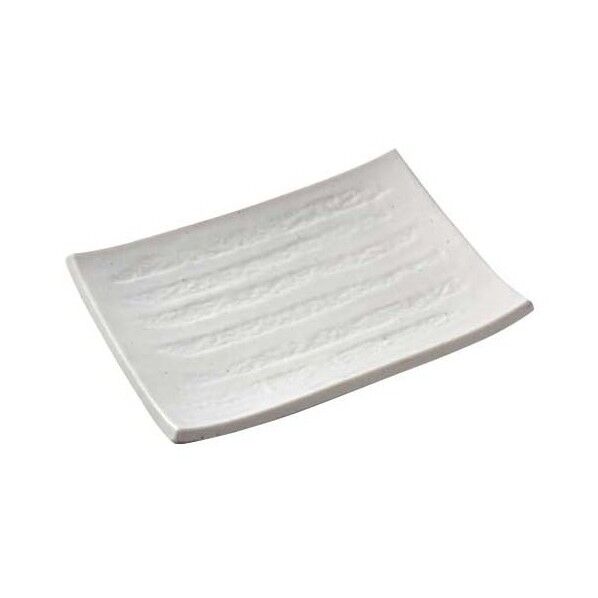 メラミン 粉引 焼物皿 MD-21-KH 8109800 63-7199-11 1点